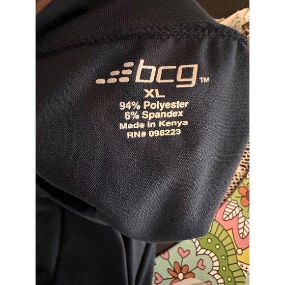 bcg dark gray performance high neck mens shirt size XL - Picture 3 of 3